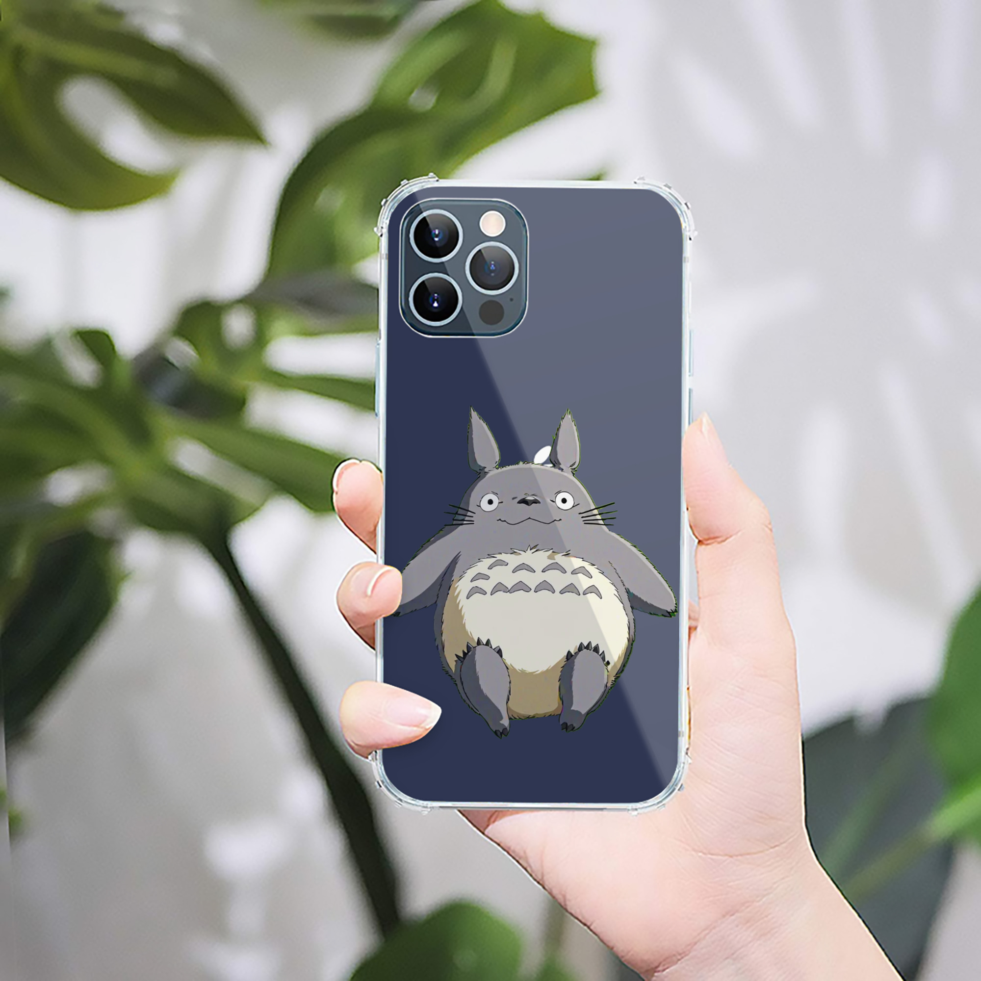 （画像用） となりのトトロ 草壁メイ 草壁サツキ My Neighbor Totoro Satsuki Kusakabe Mei Kusakabe 【iPhone 12シリーズ対応】透明スマホケース（クリアソフトケース）